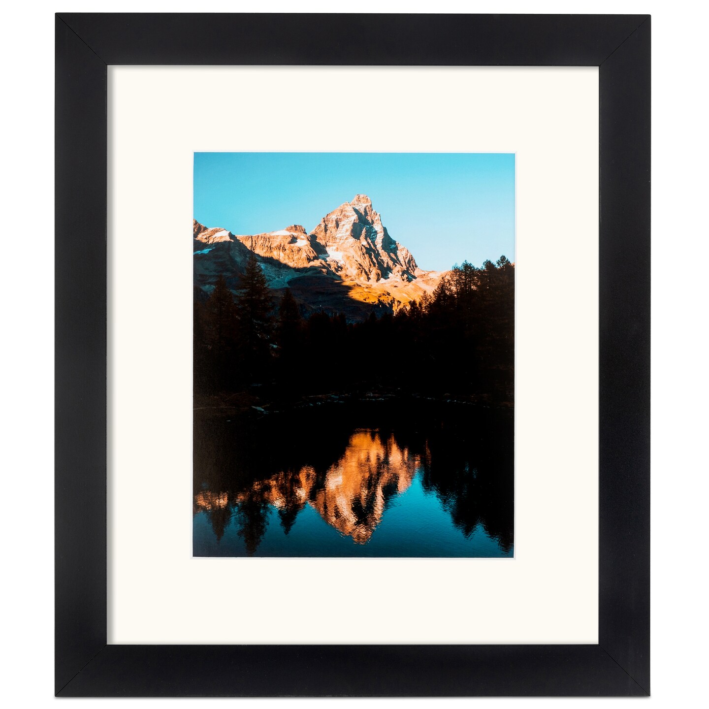  ArtToFrames 10x15 inch Satin White Frame Picture