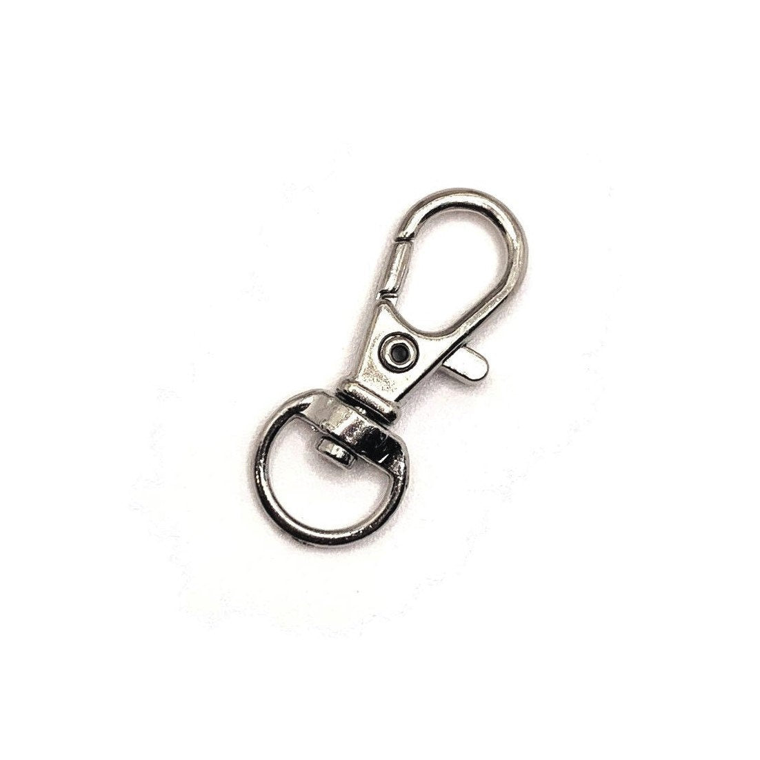 DIY Crafts 3/4 Inch Metal Swivel D Ring Lobster Claw Clasps (Pack of 25) -  3/4 Inch Metal Swivel D Ring Lobster Claw Clasps (Pack of 25) . shop for  DIY Crafts products in India.