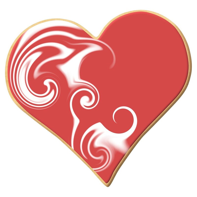 Heart Cookie Cutter 4 in, CookieCutter.com, Tin Plated Steel, Handmade in the USA