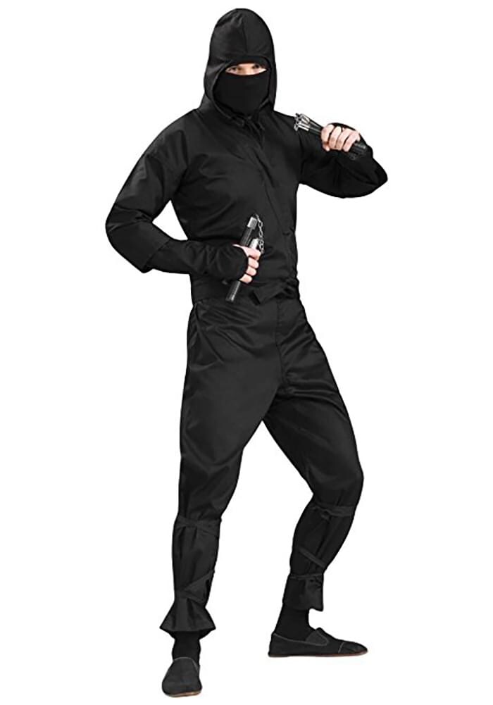 Ninja Adult Costume, Black, X-Large | Michaels