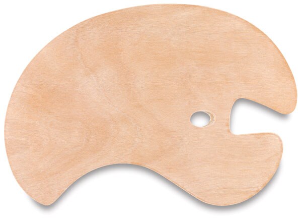 Richeson Palette - 18&#x22; x 26 1/2&#x22;, Wooden Palette, Left Hand