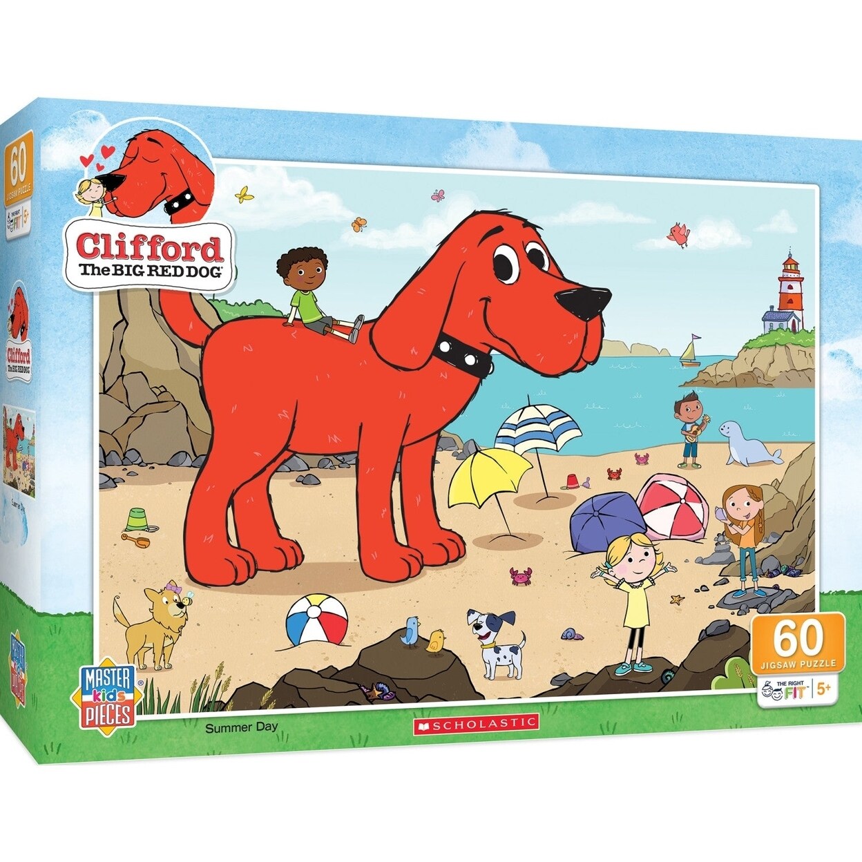 MasterPieces Clifford - Summer Day 60 Piece Jigsaw Puzzle