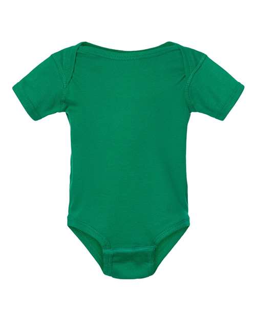 Rabbit Skins&#xAE; Infant Baby Rib Short Sleeve Bodysuit