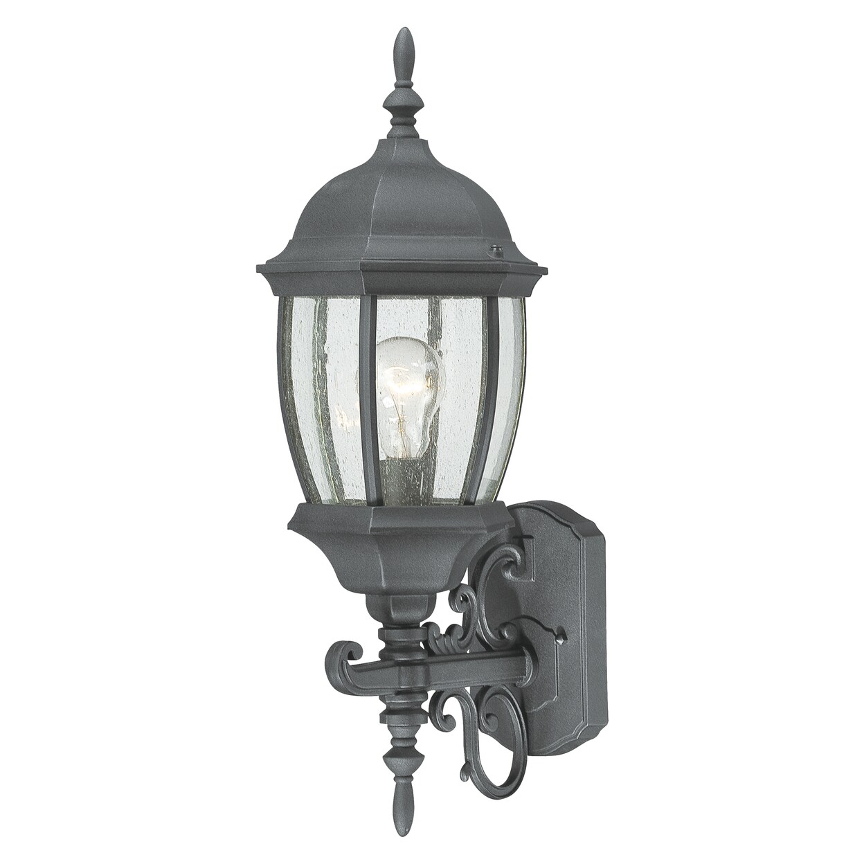 Covington 21.5 High 1-Light Outdoor Sconce - Black