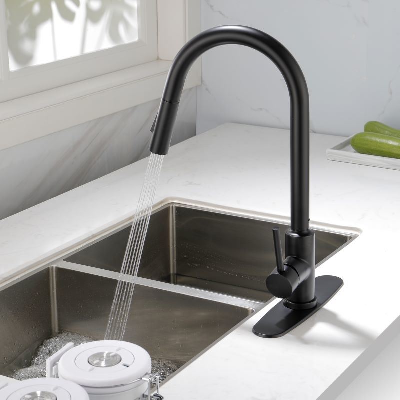 Pull Down Sprayer Kitchen Faucet