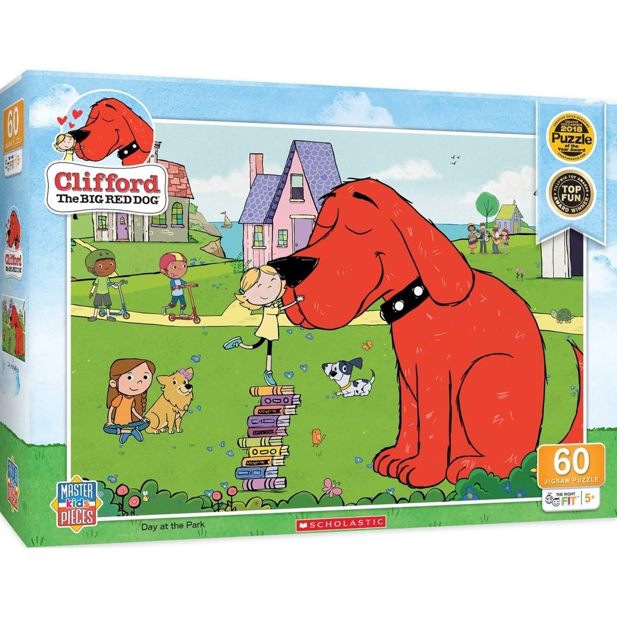 MasterPieces Clifford - Day at the Park 60 Piece Jigsaw Puzzle