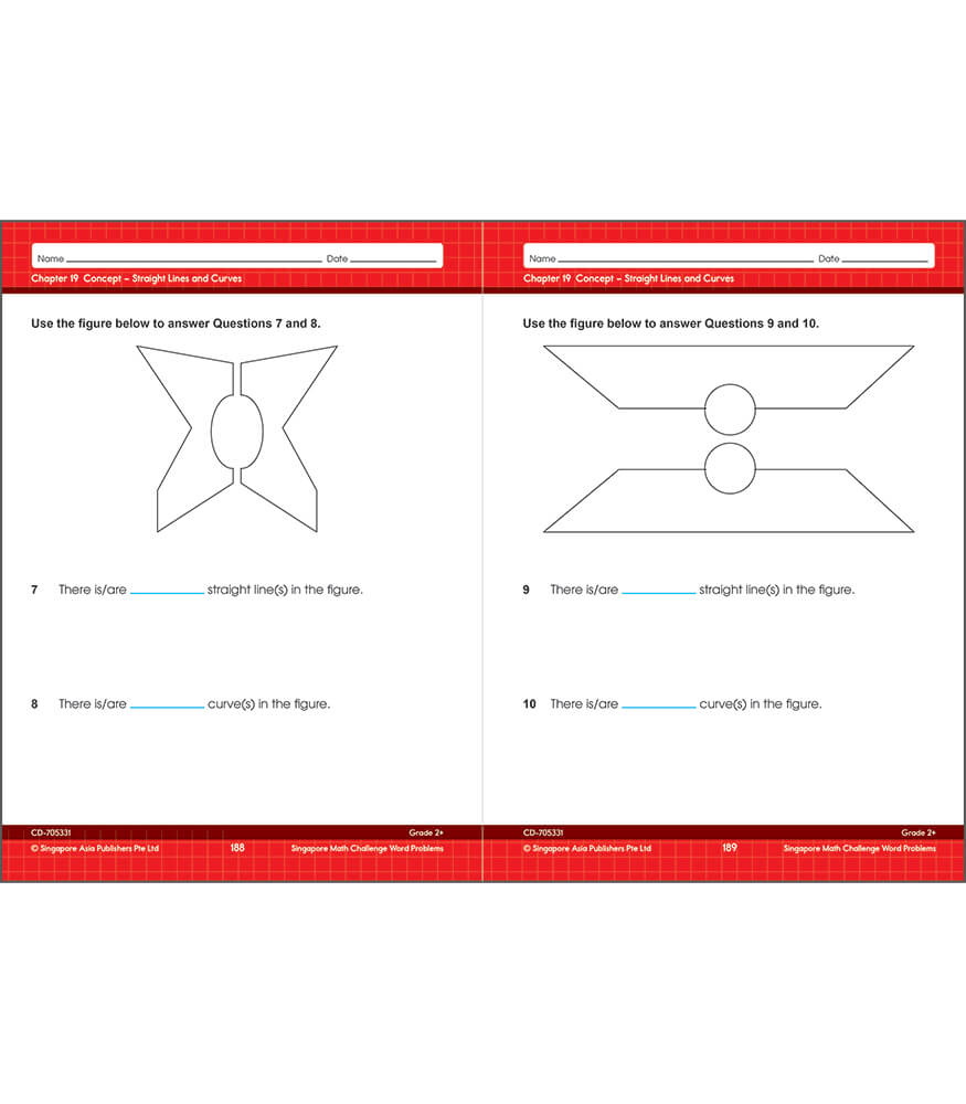 Singapore Math Challenge | Word Problems Workbook | 2nd–5th Grade, 352pgs