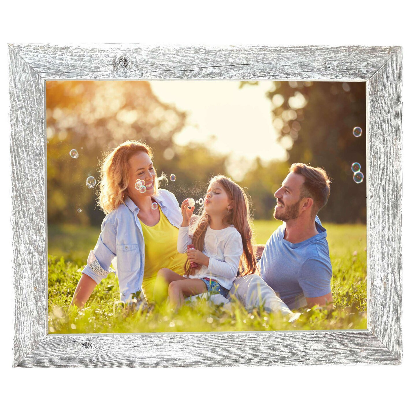 Rustic Farmhouse Standard Reclaimed Wood Picture Frame