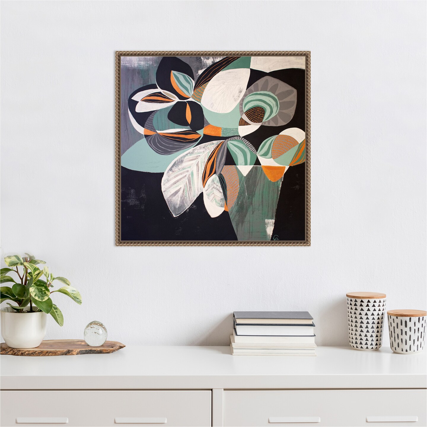 May Flowers by Gabriela Avila Framed Canvas Wall Art