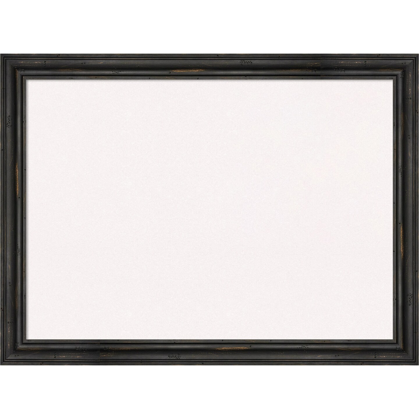 Rustic Pine Narrow Wood Framed Corkboard, White Cork