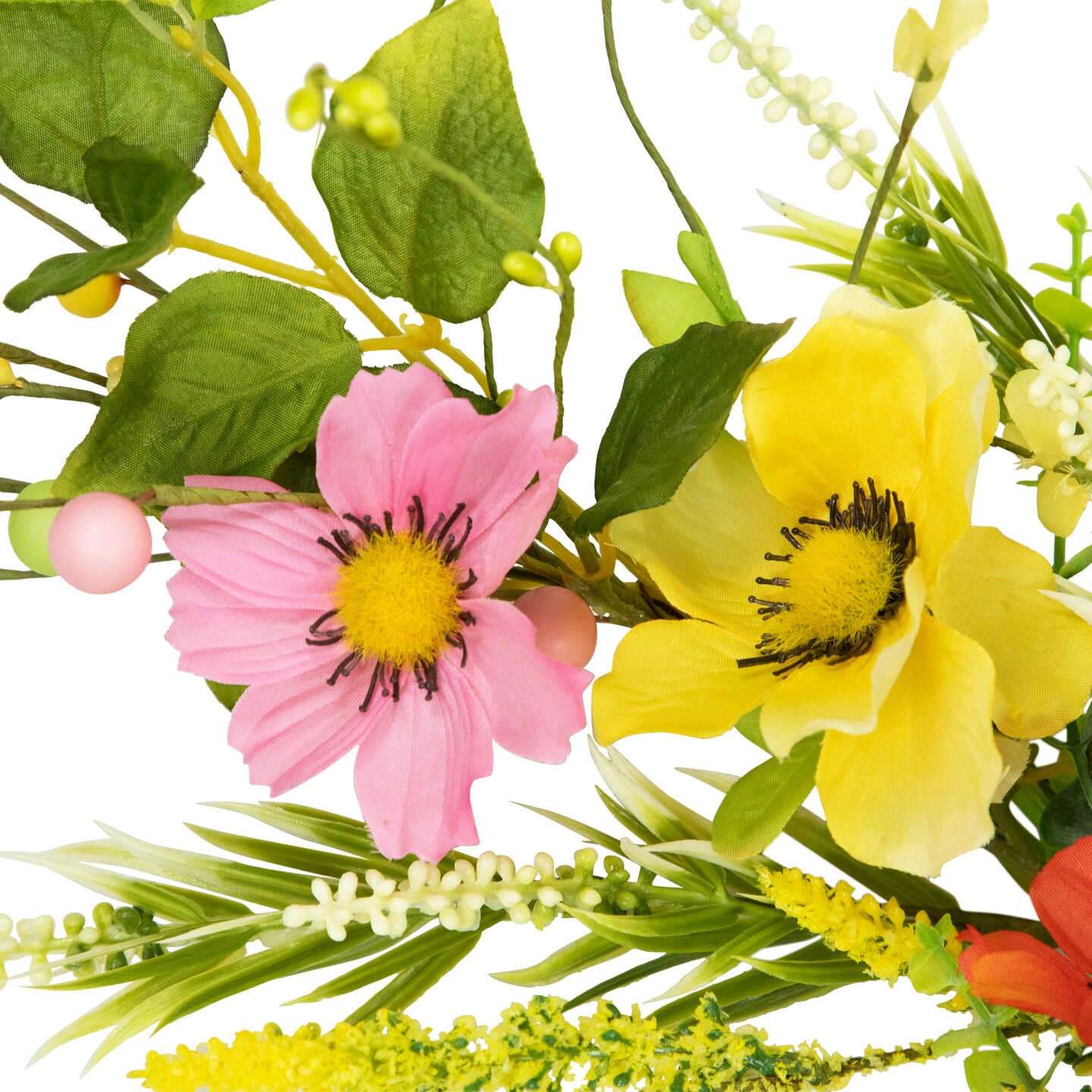 Northlight Poppy and Eucalyptus Garland