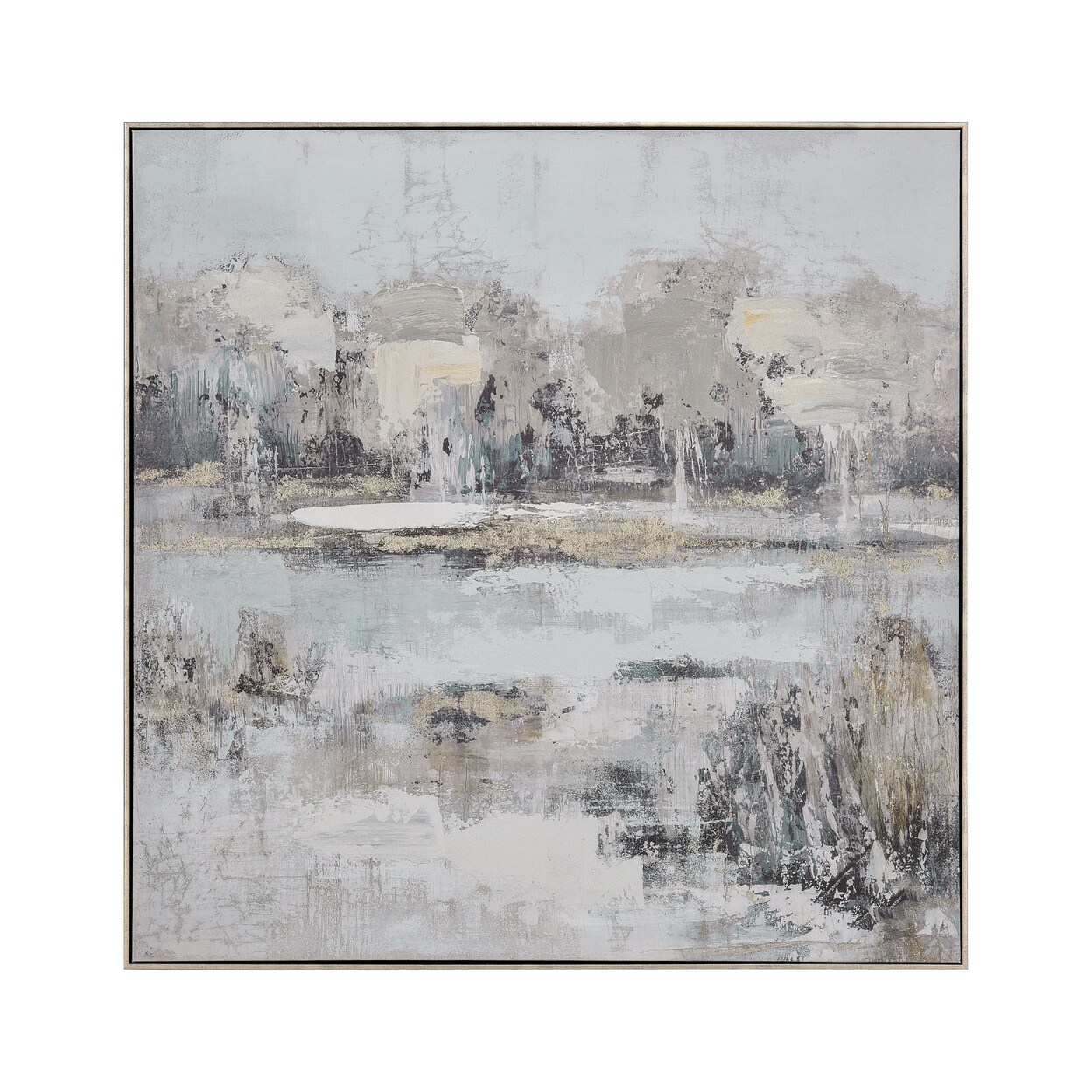 Elk Studio Bronson Lake Abstract Framed Wall Art Michaels