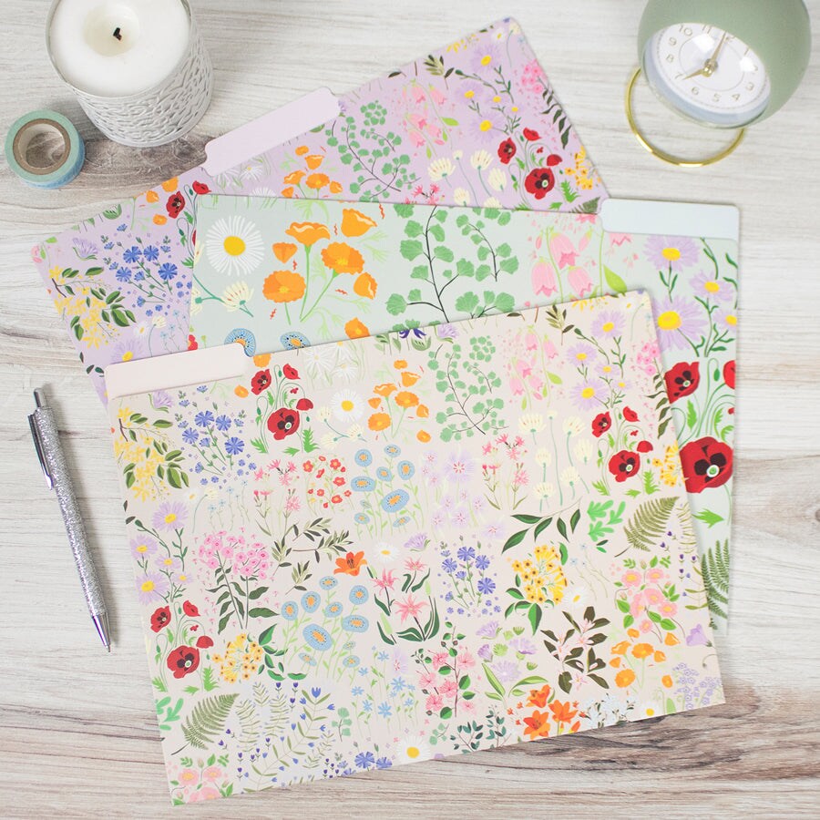 bloom daily planners File Folder Set, Garden Party