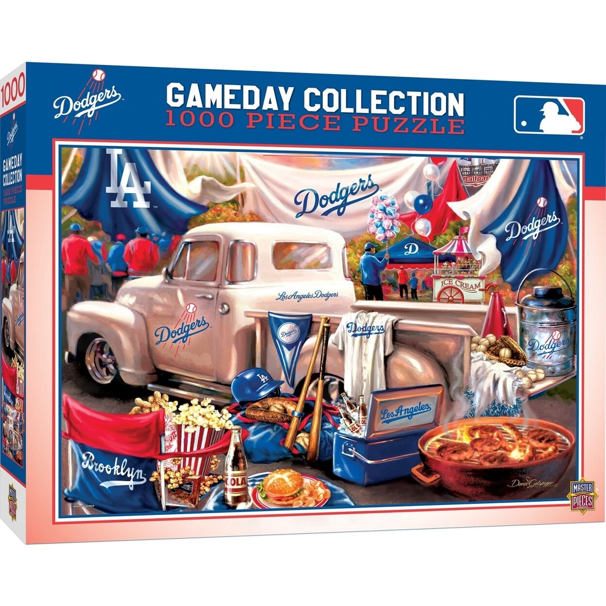 MasterPieces Los Angeles Dodgers - Gameday 1000 Piece Jigsaw Puzzle