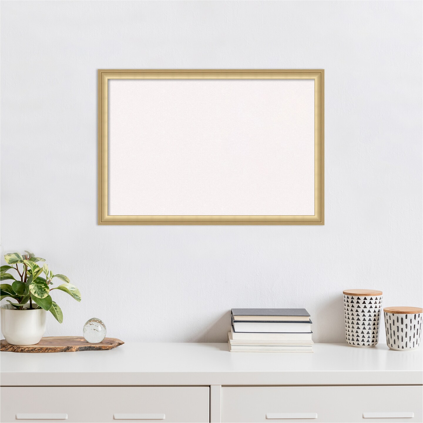 Florence Framed Corkboard, White Cork