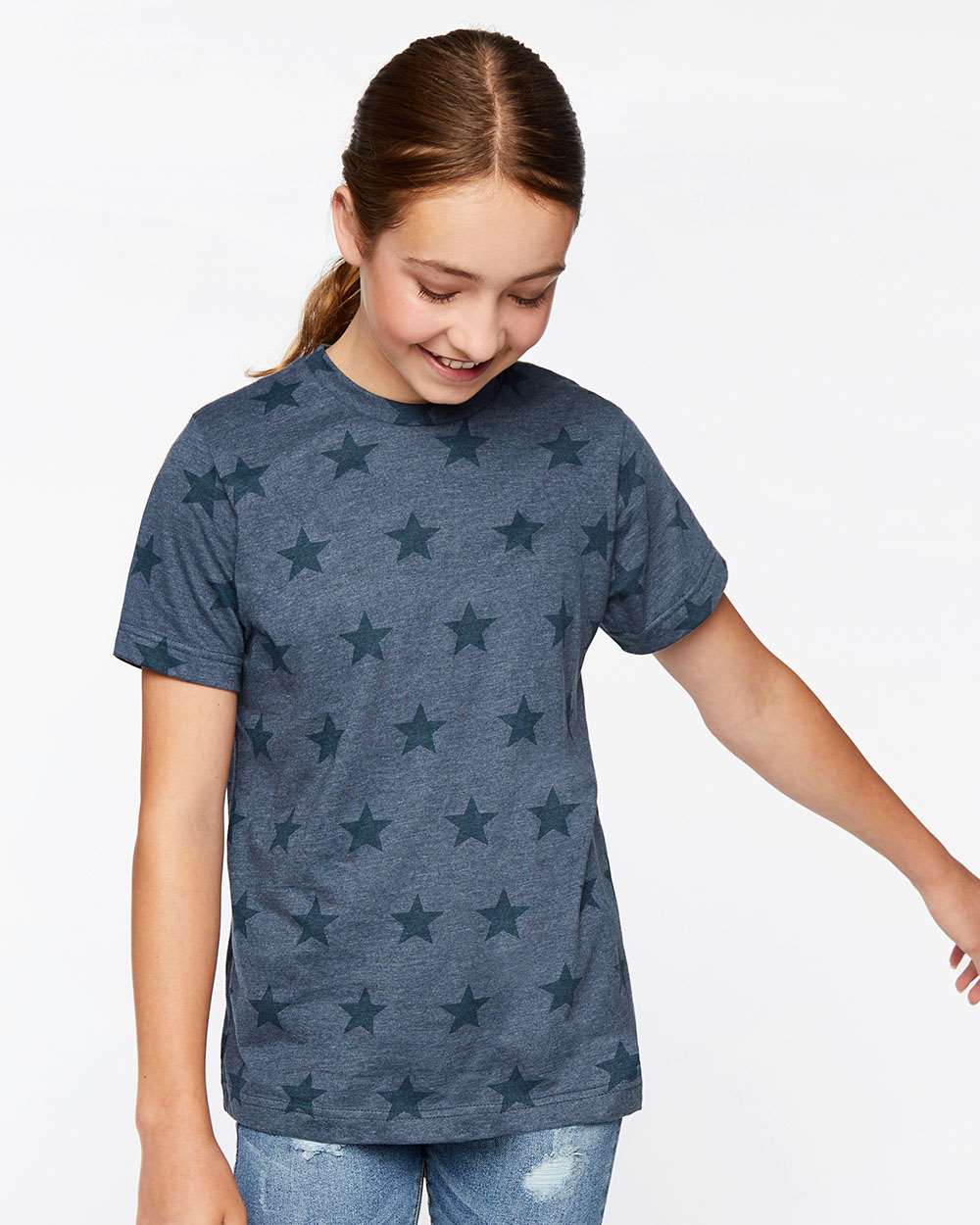 Code Five&#xAE; Youth Star Print Tee