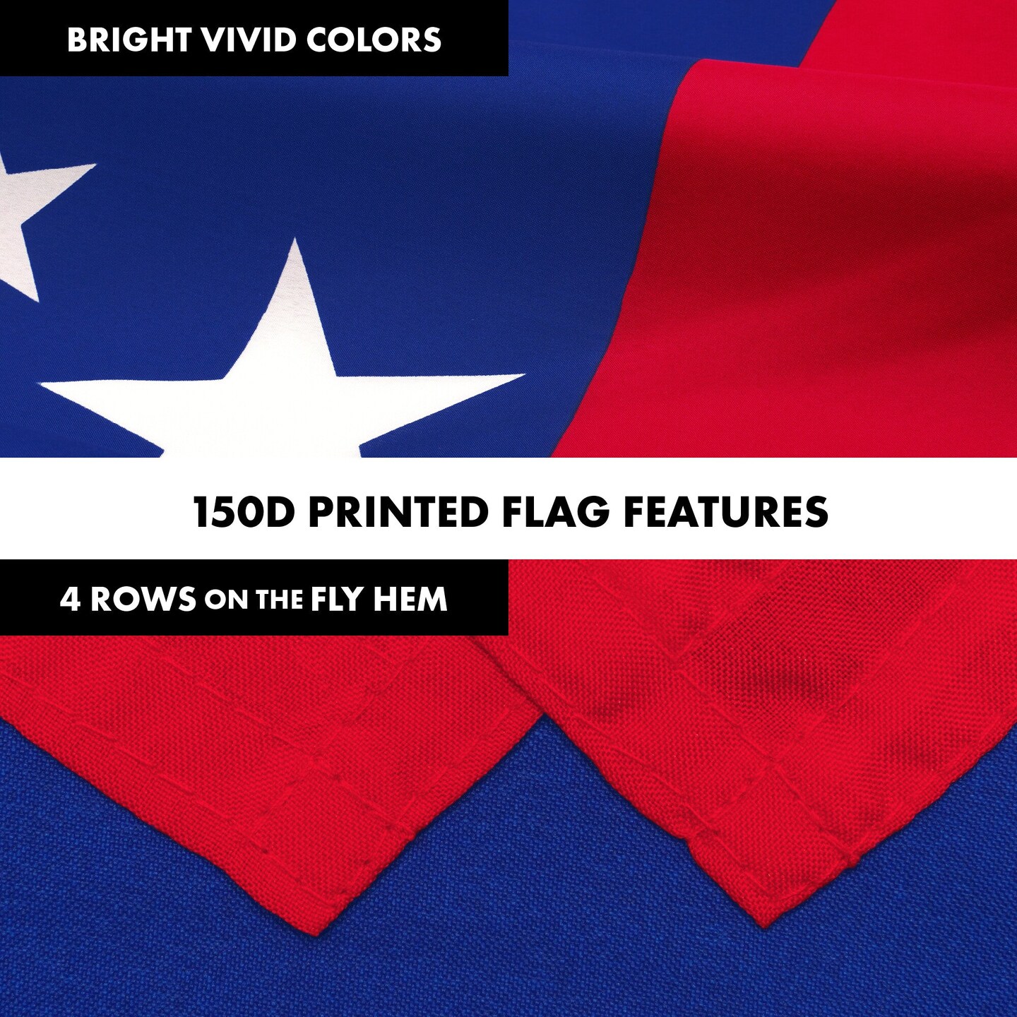 G128 Combo Pack: 6 Ft Tangle Free Aluminum Spinning Flagpole (Black) & Samoa Samoan | 3x5 Ft | LiteWeave Pro Series Printed 150D Polyester | Pole with Flag Included