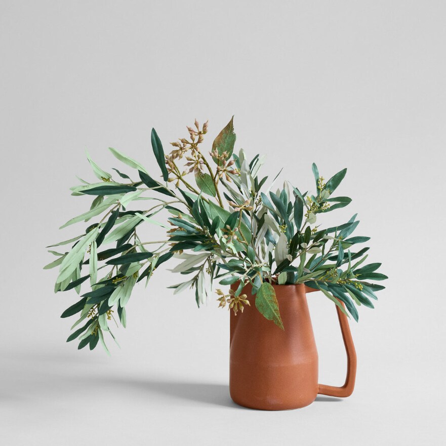 Summer EcoFaux Eucalyptus Seed Branch by Bloomist