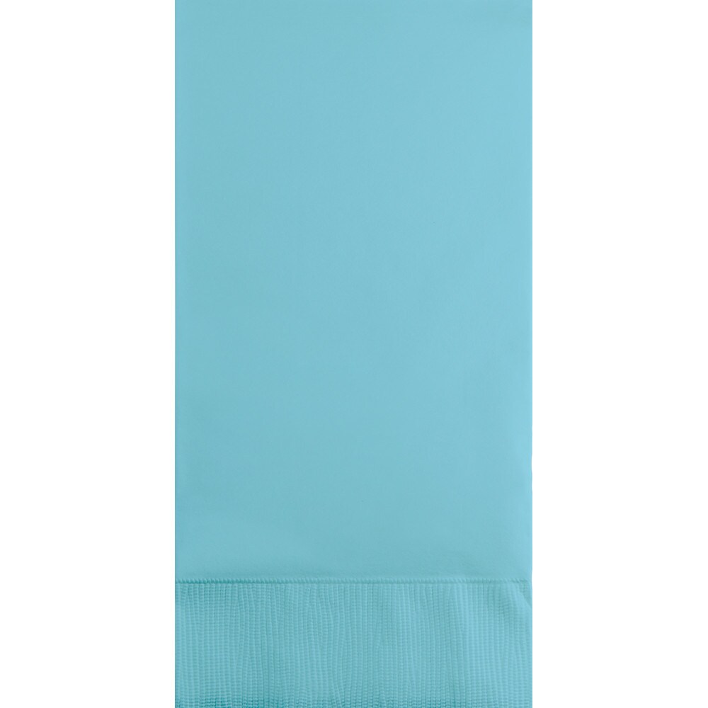 Party Central Club Pack of 192 Pastel Blue 3-Ply Disposable Party Paper Guest Napkins 8&#x22;