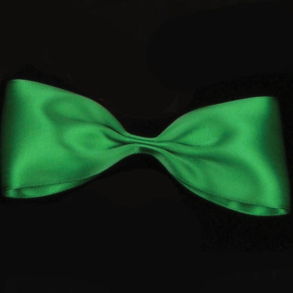 The Ribbon People Green Contemporary Double Face Craft Ribbons 0.25&#x22; x 330 Yards