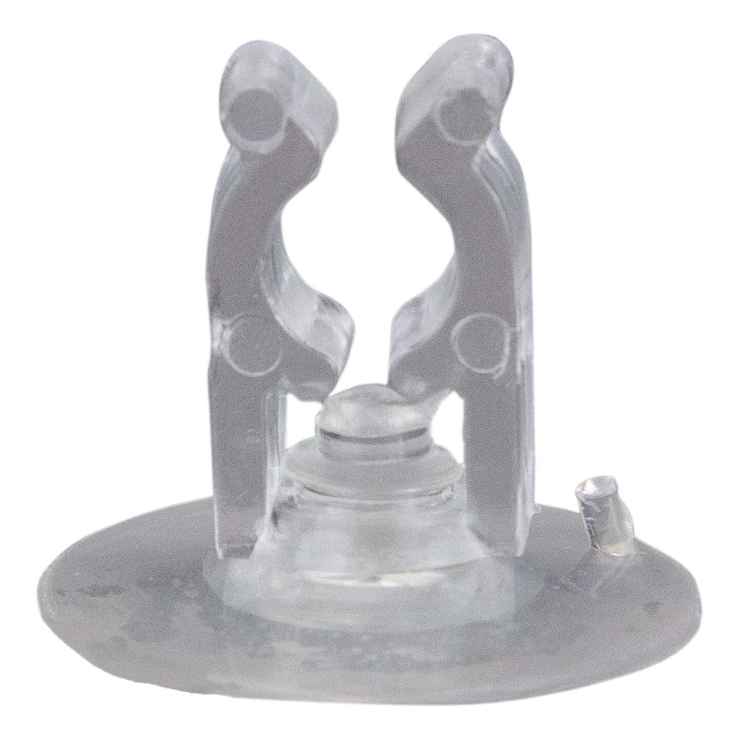 Northlight 20ct Clear Holiday Decoration and Gift Collections Christmas Suction Cup Clips - .75"