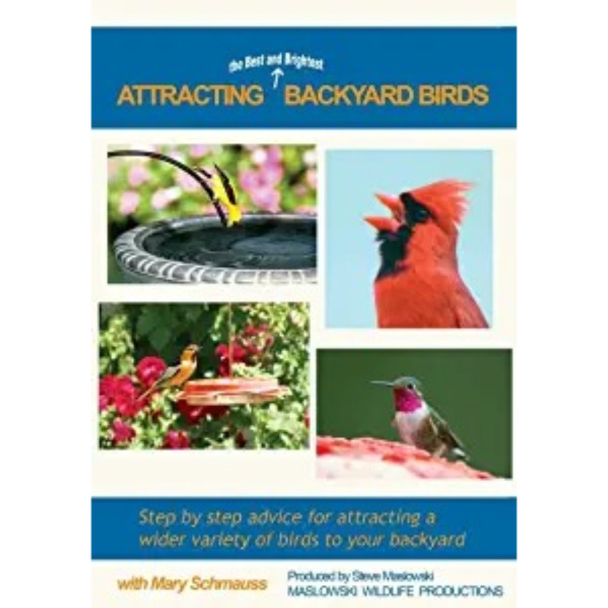 GC Home & Garden Attracting the Best and Bright Backyard Birds DVD