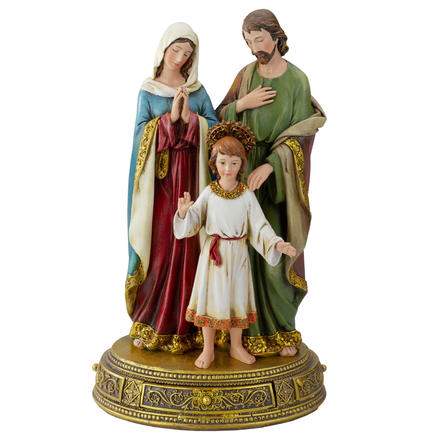 Roman Joseph's Studio Heavenly Protectors Holy Family Figurine - 10.5"