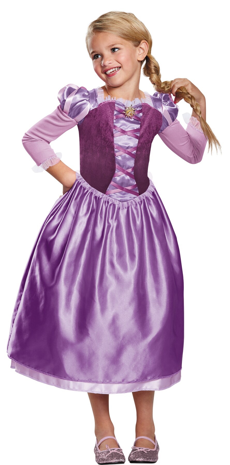 The Costume Center Purple Rapunzel Day Dress Class Girl Child Halloween Costume - Large, Color: Purple | Michaels The Costume Center Purple Rapunzel Day Dress Class Girl Child Halloween Costume - Large, Color: Purple | Michaels