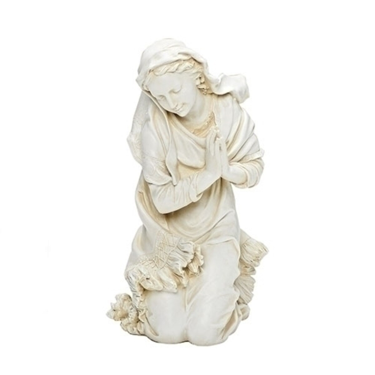 Roman 21.25&#x22; Praying Mary Outdoor Garden Statue