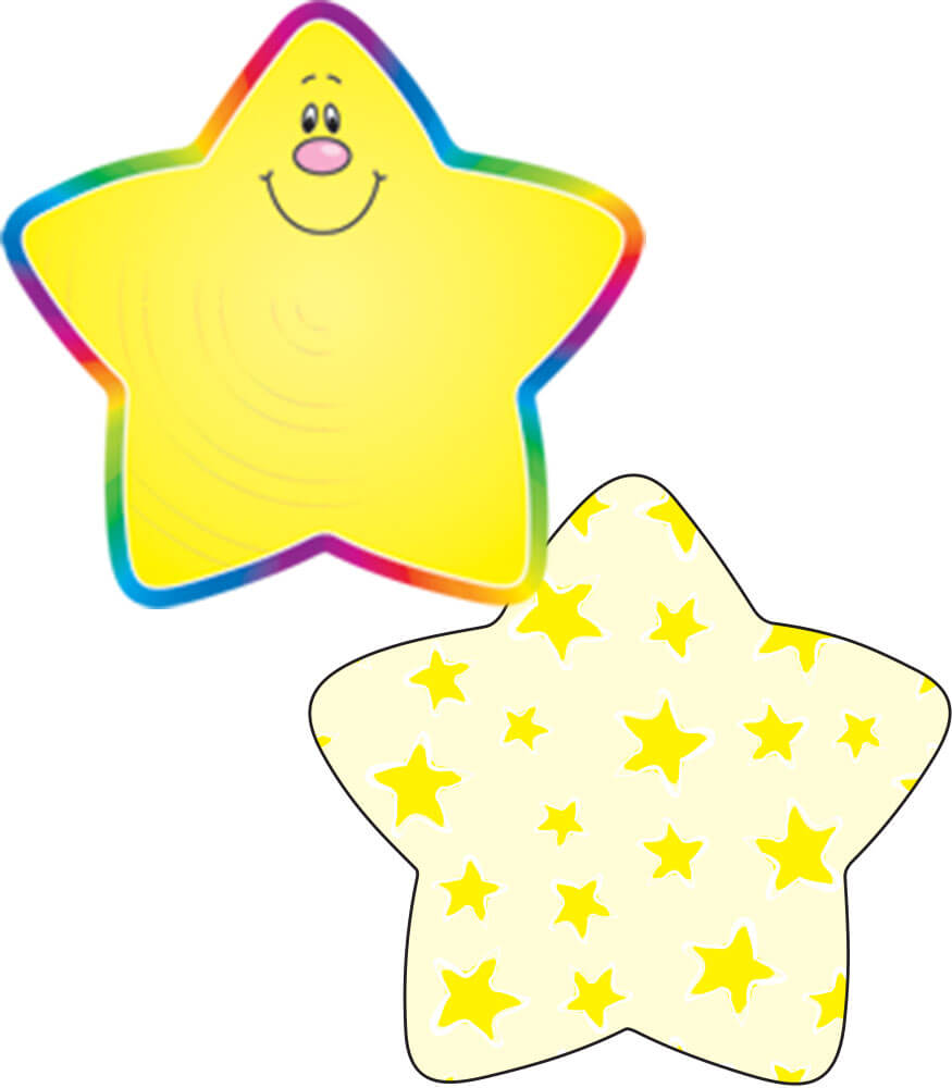 Carson Dellosa 36-Piece Mini Stars Bulletin Board Cutouts, Star Cutouts ...