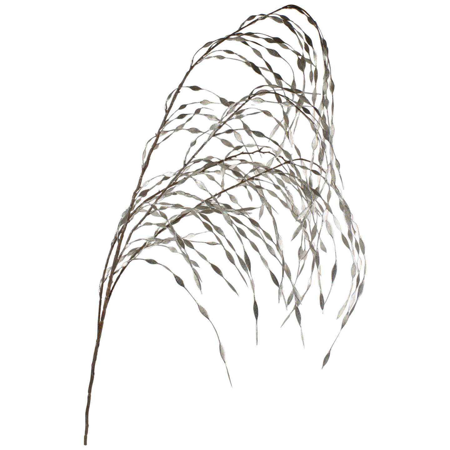 Northlight Weeping Willow Artificial Christmas Spray - 47" - Silver