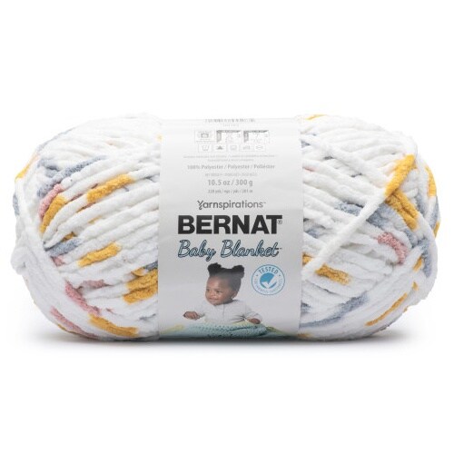 Bernat Baby Blanket Big Ball Yarn-Mostly Sunny