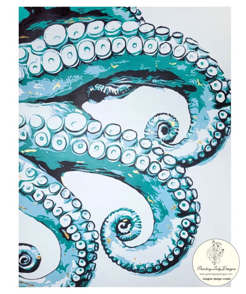 Octavia - Our lovely octopus  Art paper for Decoupage and Mixed Media