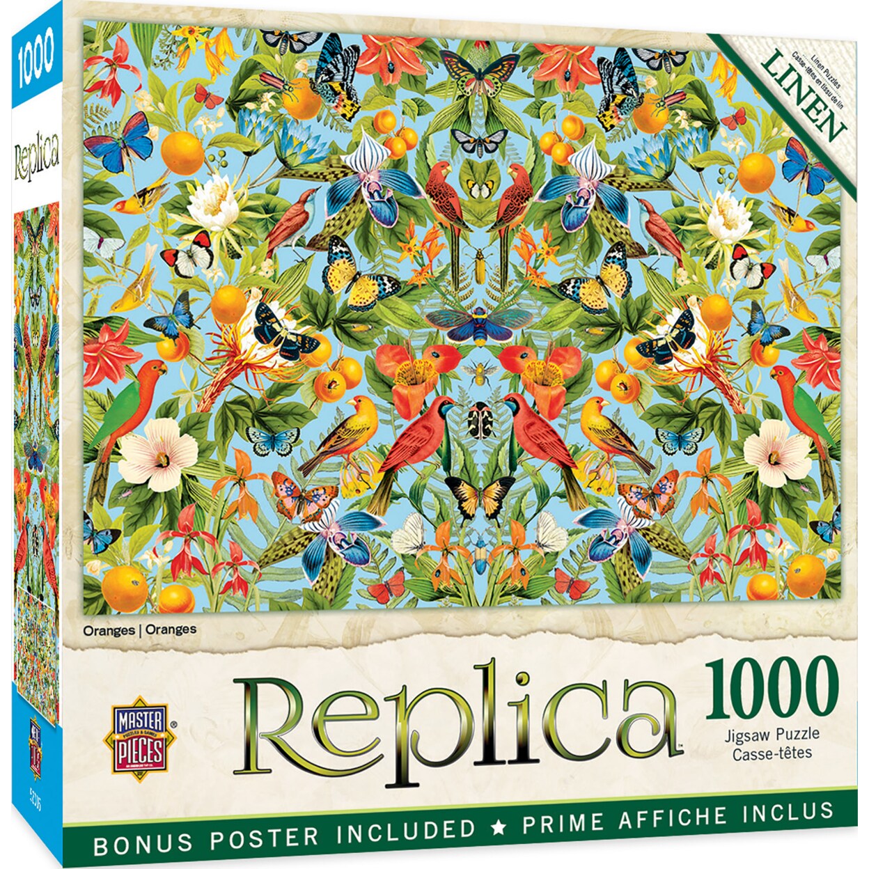 Masterpieces   1000 Piece Jigsaw Puzzle for Adults - Oranges - 19.25&#x22;x26.75&#x22;