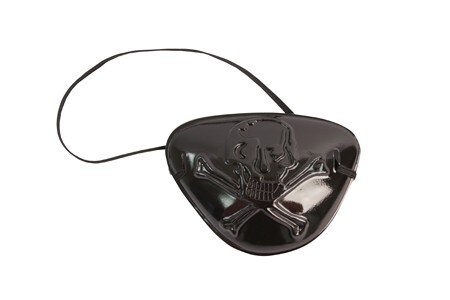 Party Central Club Pack of 60 Black Buried Treasure Child-Sized Pirate Eye Patch Party Favors - One Size