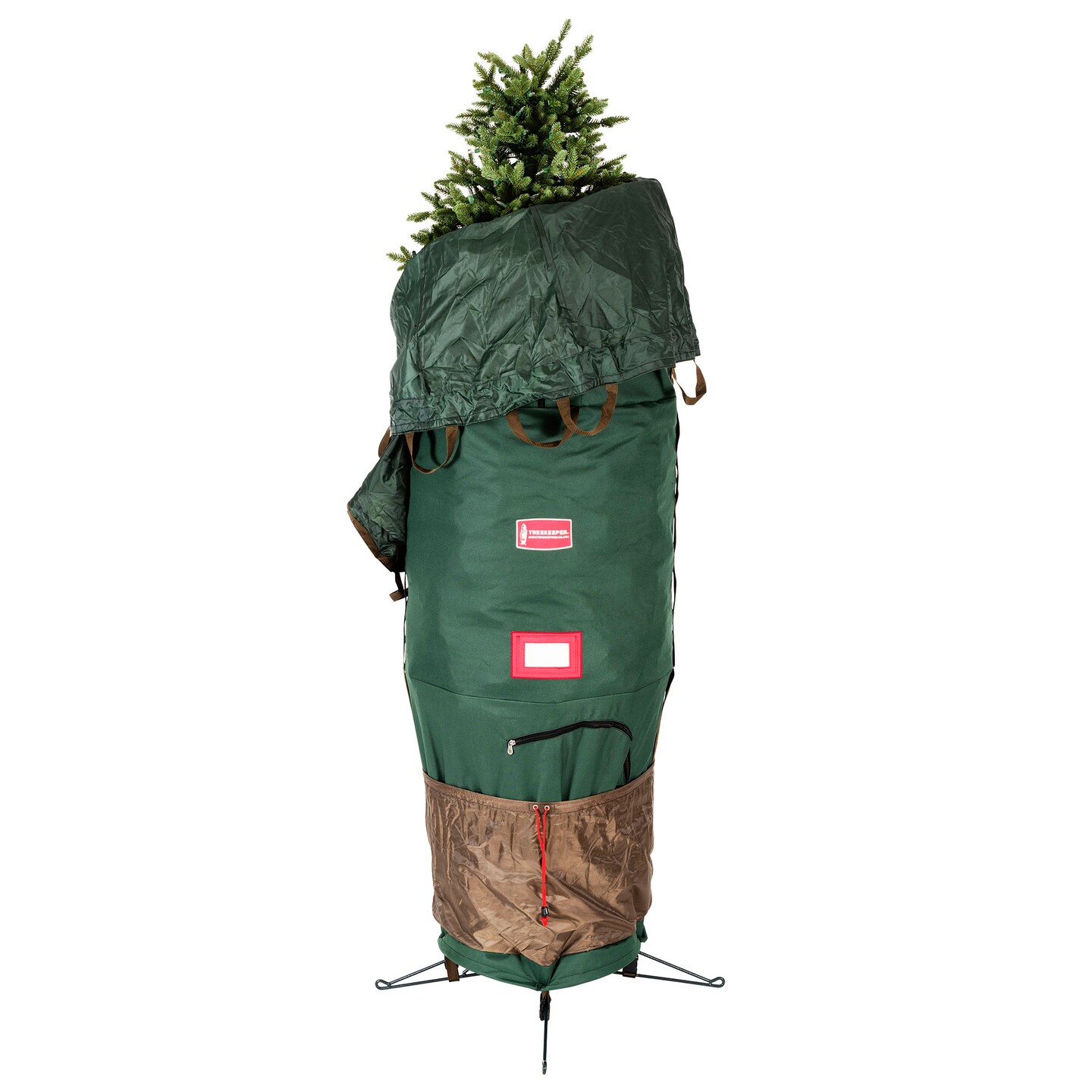 Tree Keeper Medium Adjustable Upright Christmas Tree Protective Storage Bag Hold 6&#x27;-7.5&#x27; Trees