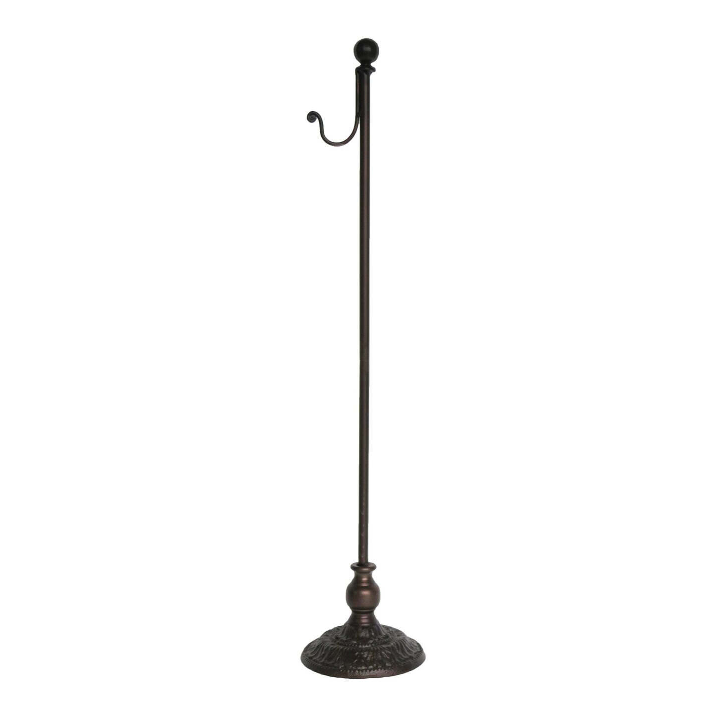 Creative Design 28&#x22; Black Antique Finish Wreath Holder with Hook