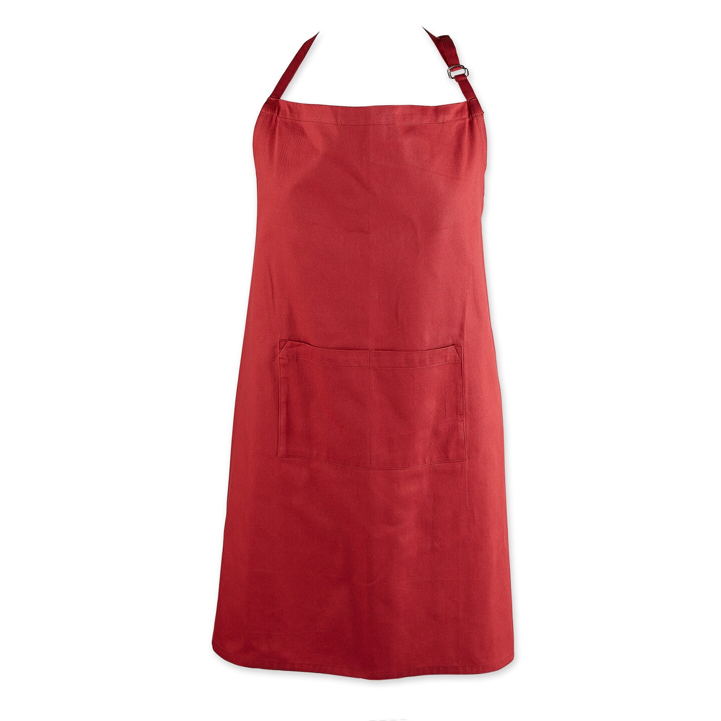 Contemporary Home Living 38-Inch Apple Red Chef Apron With a Tie Closure - Size XL