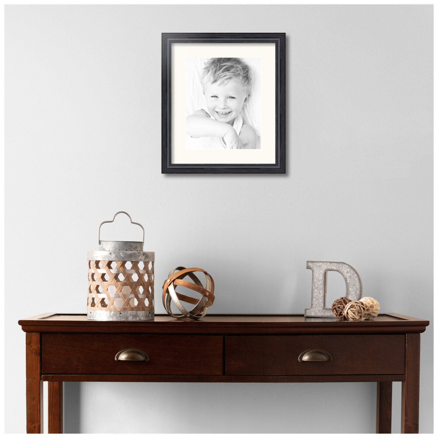 ArtToFrames 12.5x15" Matted Picture Frame with 8.5x11" Single Mat Photo Opening Framed in 1.25" Black and 2" Mat (FWM-4083-12.5x15)