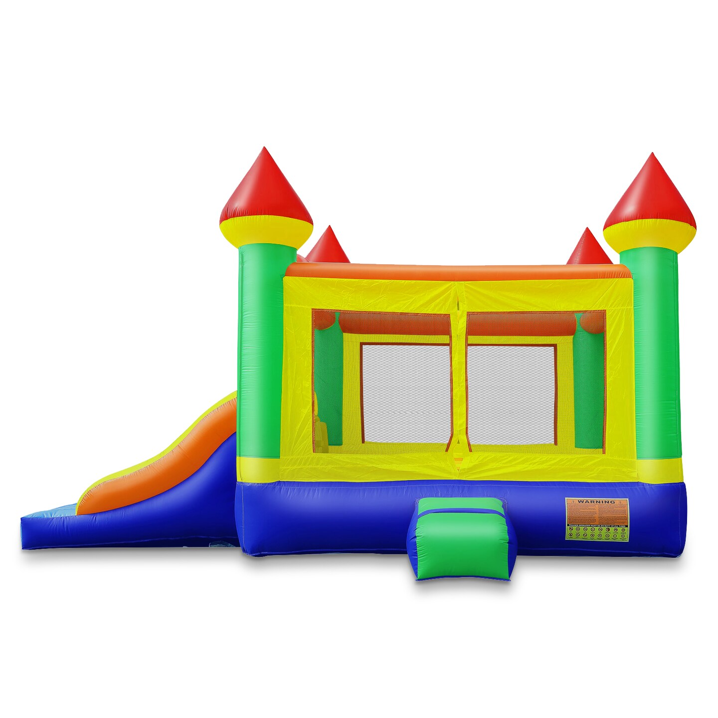 Cloud 9 Commercial Grade Mega Double Slide Castle Bounce House with Blower - 100% PVC 22' x 15' Inflatable Bouncer