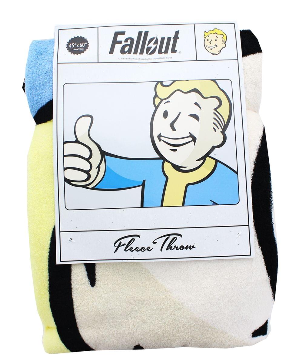 Fallout Vault Boy Thumbs Up 45&#x22;x60&#x22; Throw Blanket