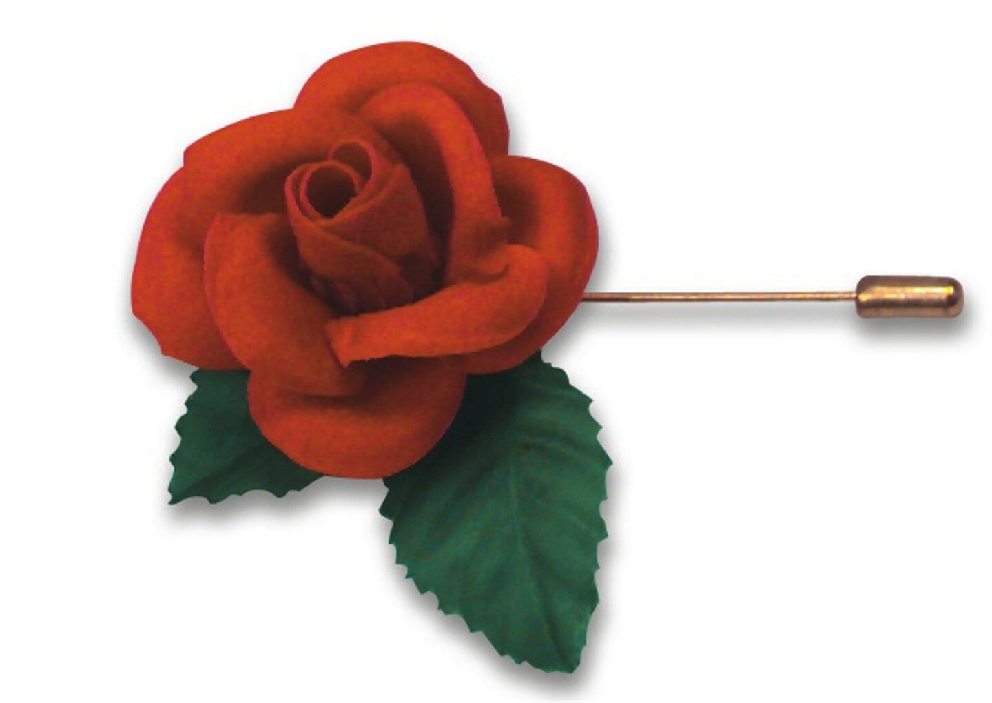 Mini Rose Flower Lapel Pin Boutonniere (Pack of 24)