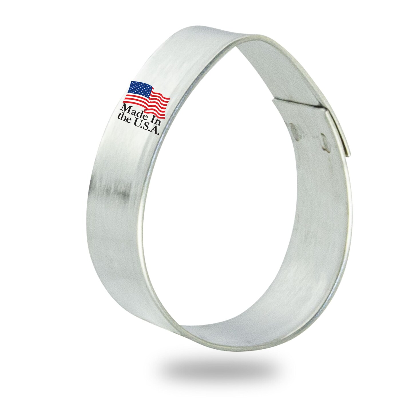 Miniature Easter Egg Cookie Cutter - Made in the USA – By CookieCutter.Com Cookie Cutters Tin Plated Steel Egg Cookie Mold (1.5 Inch)