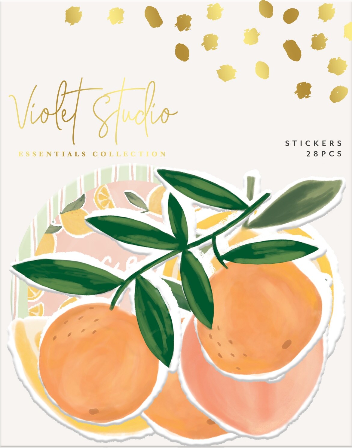 Violet Studio Die Cut Stickers 28/Pkg-Summer Escape