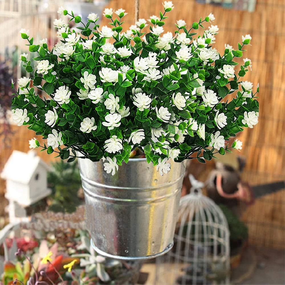 UV-Resistant Artificial Flowers: 10 Bundles for Indoor/Outdoor Decor