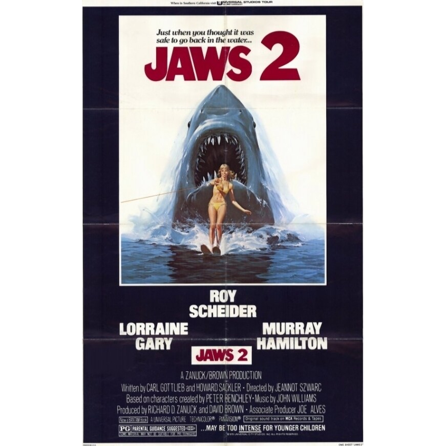 Pop Culture Graphics Jaws 2 Movie Poster (11 x 17) - Item  MOVGD3867