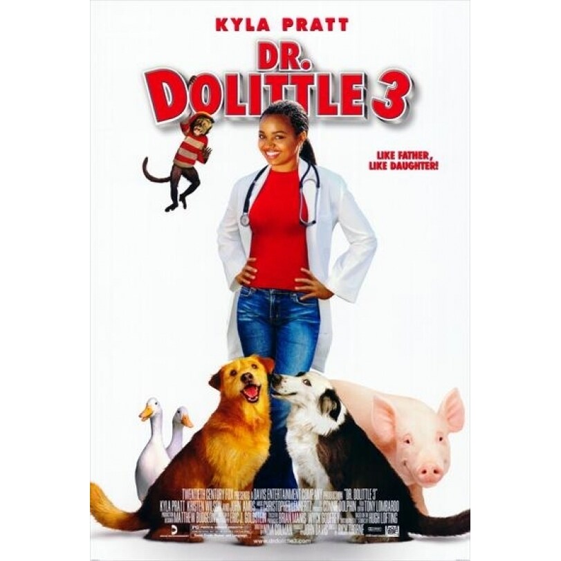 Pop Culture Graphics Dr. Dolittle 3 Movie Poster (11 x 17) - Item  MOVCH3307