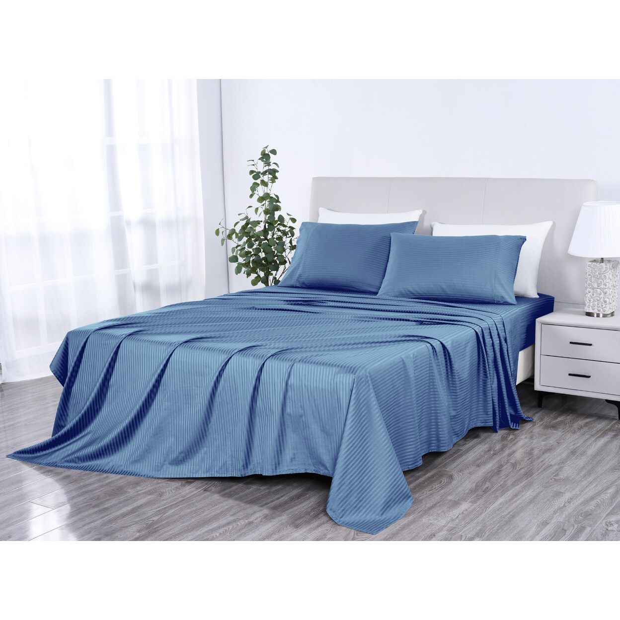 Bibb Home   1000TC Egyptian Cotton Sheet Set