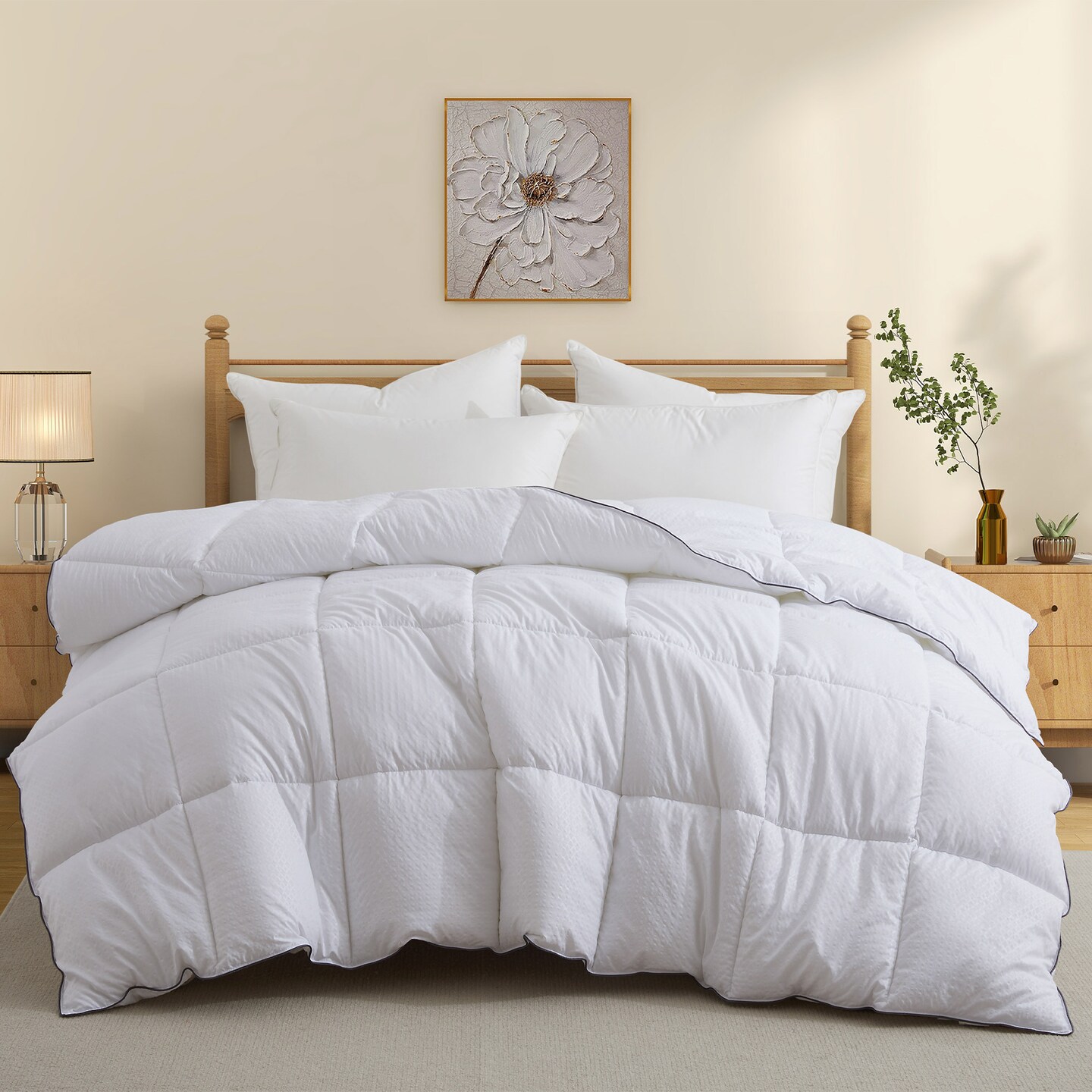 Puredown All Seasons Down Alternative Comforter