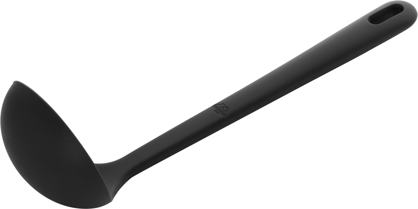 BALLARINI Nero Silicone Soup Ladle